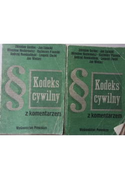 Kodeks cywilny z komentarzem. Zestaw 2 książek