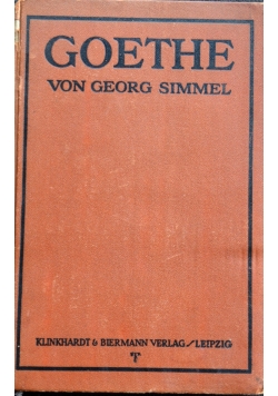 Goethe, 1923 r.