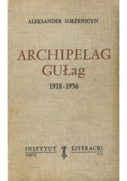 Archipelag Gułag, 3 tom.