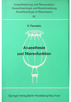 Anaesthesie und Nierenfunktion