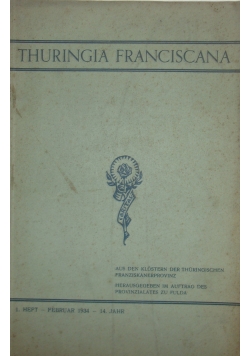 Thuringia franciscana, 1934r.