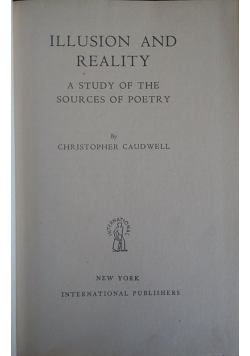 Illusion and reality, 1947r