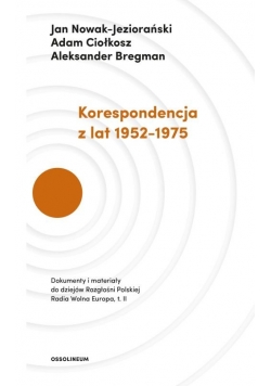 Korespondencja z lat 1952-1975