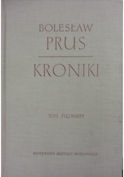 Kroniki, tom 15