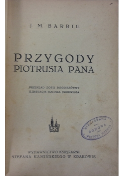 Przygody Piotrusia Pana, ok 1947r