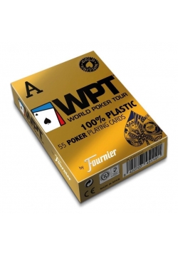 Karty WPT 100% Plastic FOURNIER