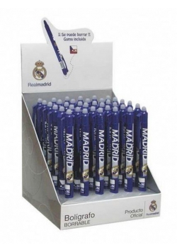 Długopis wymazywalny Real Madrid (36szt)