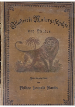 Illustrierte Naturgeschichte Der Thiere,  1882 r.