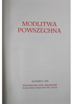 Modlitwa powszechna