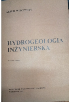 Hydrogeologia inżynierska