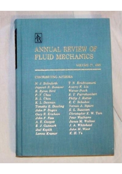 Annual Review of Fluid Mechanics