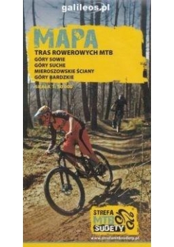 Mapa tras rowerowych - Strefa MTB Sudety 1:50 000