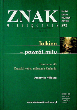 Znak miesięcznik nr 592