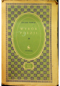 Tuwim Wybór Poezji 1949 r.