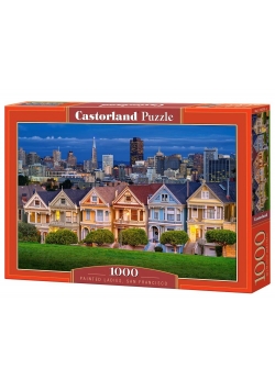 Puzzle 1000 Miasteczko w San Francisco CASTOR