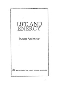 Life and energy