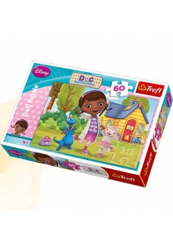Puzzle 60 Klinika Pluszaków Czas na zabawę! TREFL