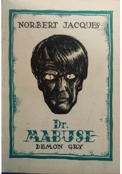 Doktor Mabuze demon gry, 1923 r.