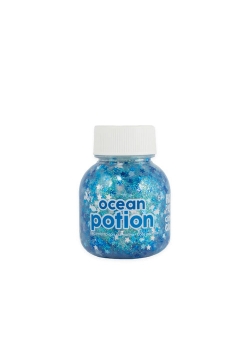 Brokatowy Klej z Pędzelkiem Pixie Paste ocean