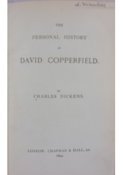 The Personal History 1894r.