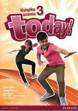 Today! 3 SB + CD PEARSON podręcznik wieloletni
