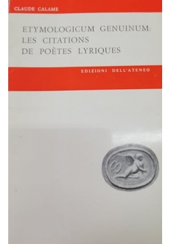 Etymologicum geniunium