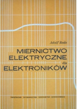 Miernictwo elektryczne dla elektroników
