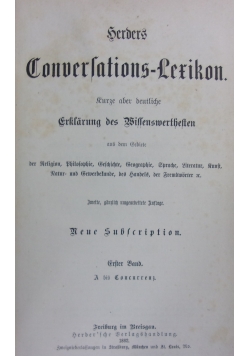 Herders Conversations-Lexikon, ok. 1882r.