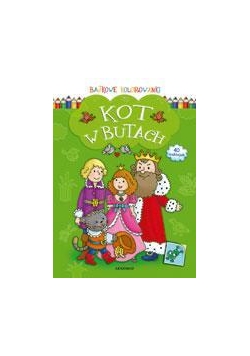 Bajkowe kolorowanki - Kot w butach
