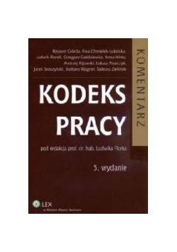 Kodeks pracy. Komentarz