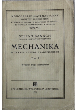 Mechanika w zakresie szkół akademickich 1947 r.