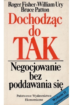Dochodząc do tak negocjacje bez poddawania się