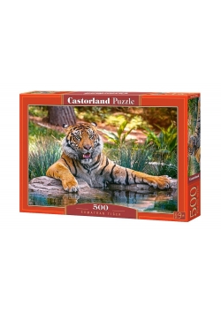 Puzzle 500 Tygrys sumatrzański CASTOR
