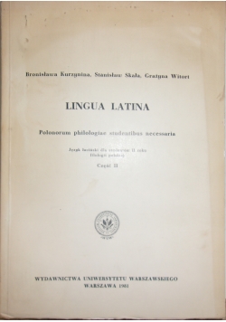 Lingua Latina Część II