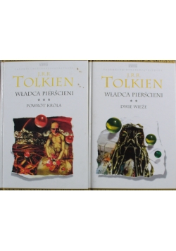 Władca pierścieni tom II i III zestaw