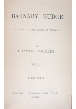 Barnaby Rudge, 1890 r.