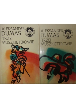 Trzej Muszkieterowie, zestaw 2 książek
