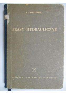 Prasy hydrauliczne