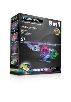 Klocki laser pegs 8 w 1 Helicopter II