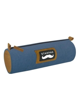Piórnik tuba blue