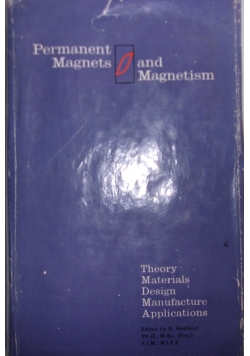 Permanent Magnets and Magnetism,