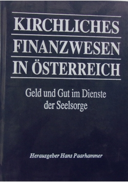 Kirchlises Finanzwesen in Osterreich