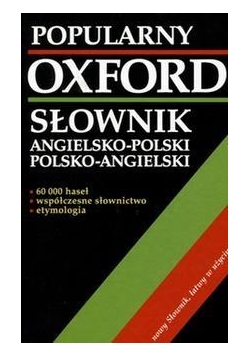 Popularny słownik angielsko-polski, polsko-ang.
