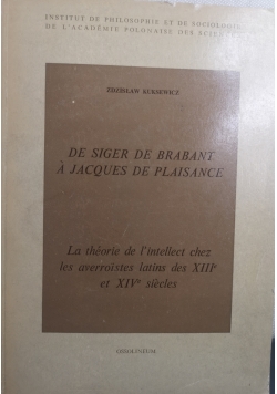 De siger de brabant a jacques de plaisance