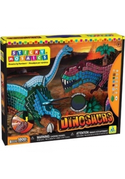 Wyklejane obrazki - 3D dinozaury