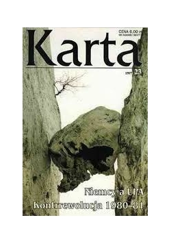 Niemcy a UPA, Kontrrewolucja 1980 - 81