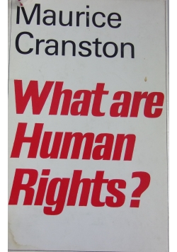 What are Human Rights