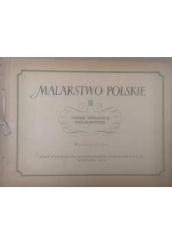 Malarstwo Polskie III,dzieisięć reprodukcji wielobarwnych
