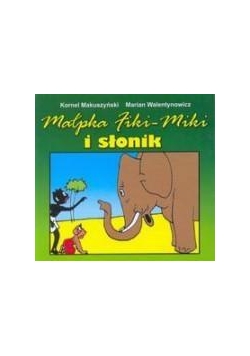 Harmonijka - Małpka Fiki- Miki i słonik