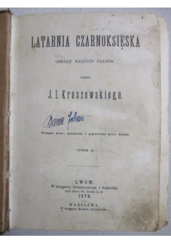 Latarnia czarnoksięska, 1872 r.